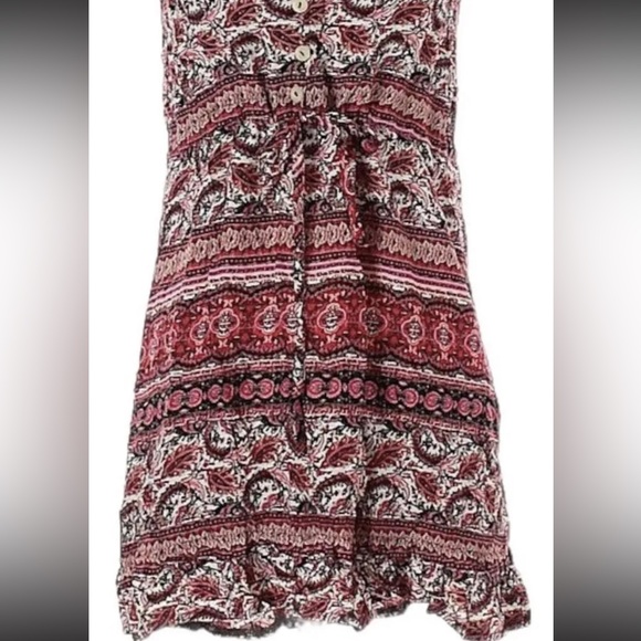 OFFERS OPEN! Boutique Laklook Boho Floral Paisley Strappy Mini Dress Size M NWT - Picture 6 of 8